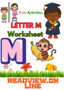 LETTER M Alphabet