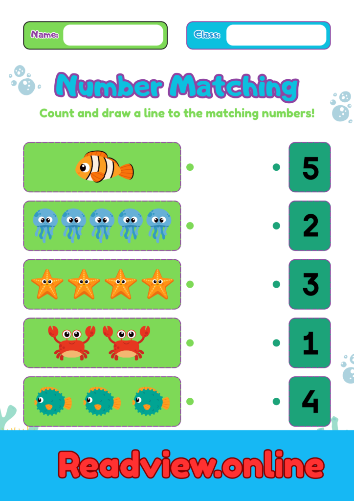 Number matching
